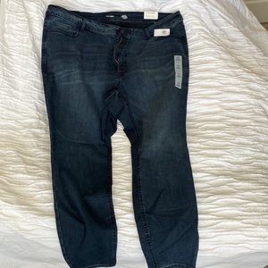 Old Navy Women’s High Rise Rockstar Super Skinny Jeans Size 24